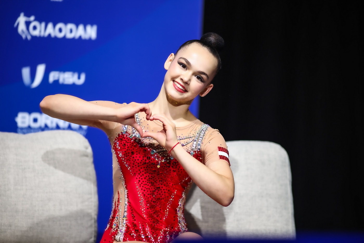 Maya Nickonchuk at FISU event