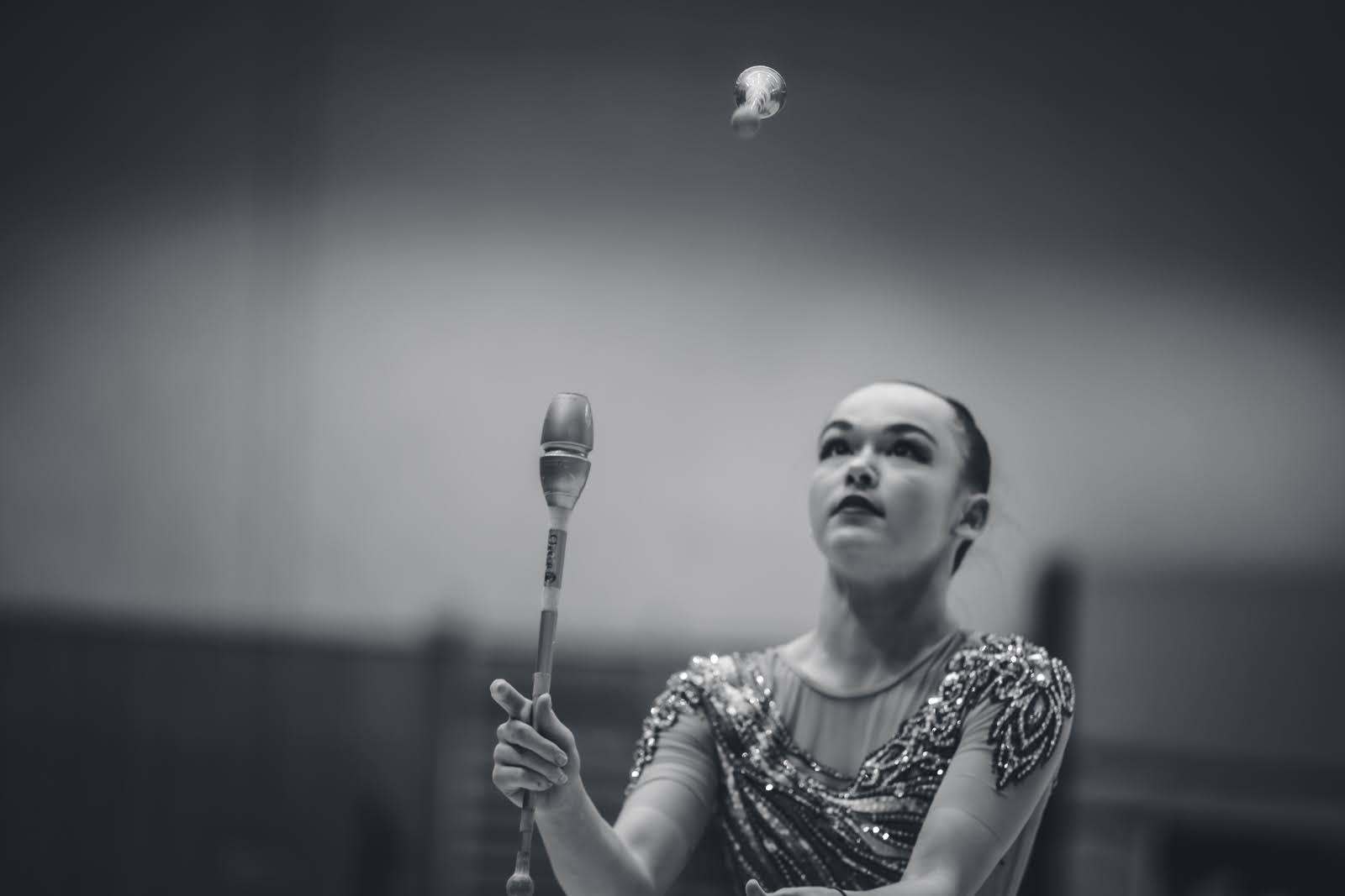 Maya Nickonchuk at an international competition